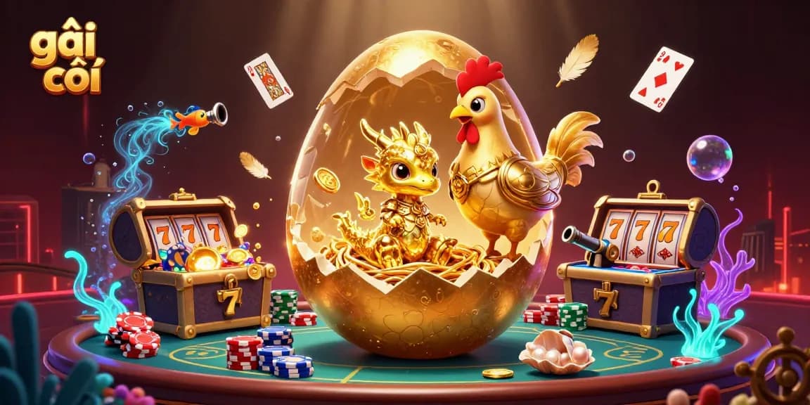 Engage with gái gọi at this vibrant casino scene featuring a golden dragon and poker chips.
