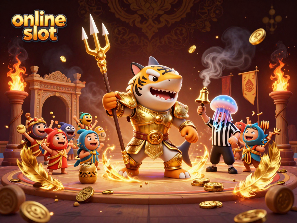 Engage with the thrilling world of online slot gaming featuring dynamic characters and rich visuals.