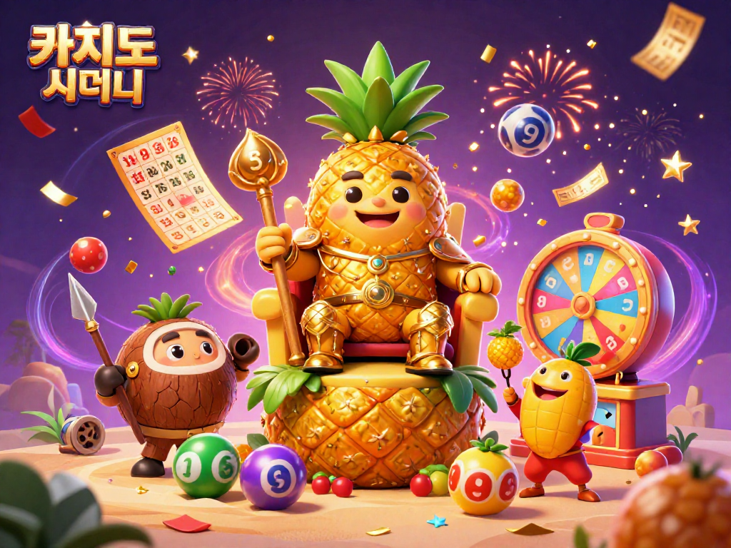 카지노사이트에서 즐길 수 있는 화려한 게임 요소와 캐릭터들이 함께하는 생동감 넘치는 장면