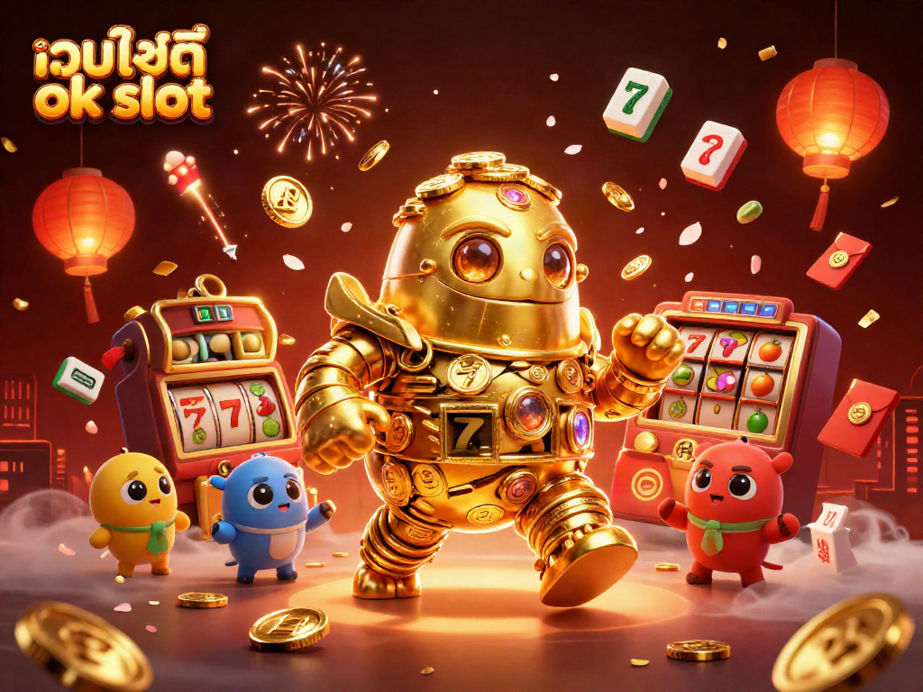 สนุกกับประสบการณ์การเล่นสล็อตในเว็บไซต์ ok slot ผ่านภาพ 3D ที่เต็มไปด้วยรายละเอียด.