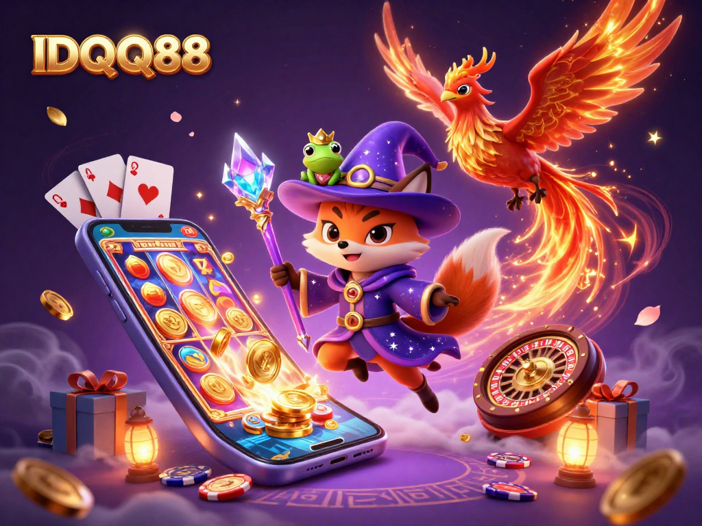 Spin reels and win at IDQQ88 with stunning 3D visuals and enchanting characters