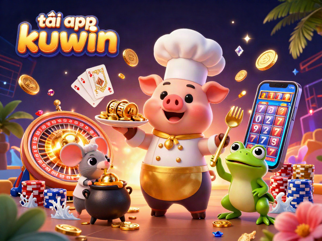 Experience the thrill of tải app kuwin - dive into a vibrant casino adventure with colorful characters and stunning graphics.