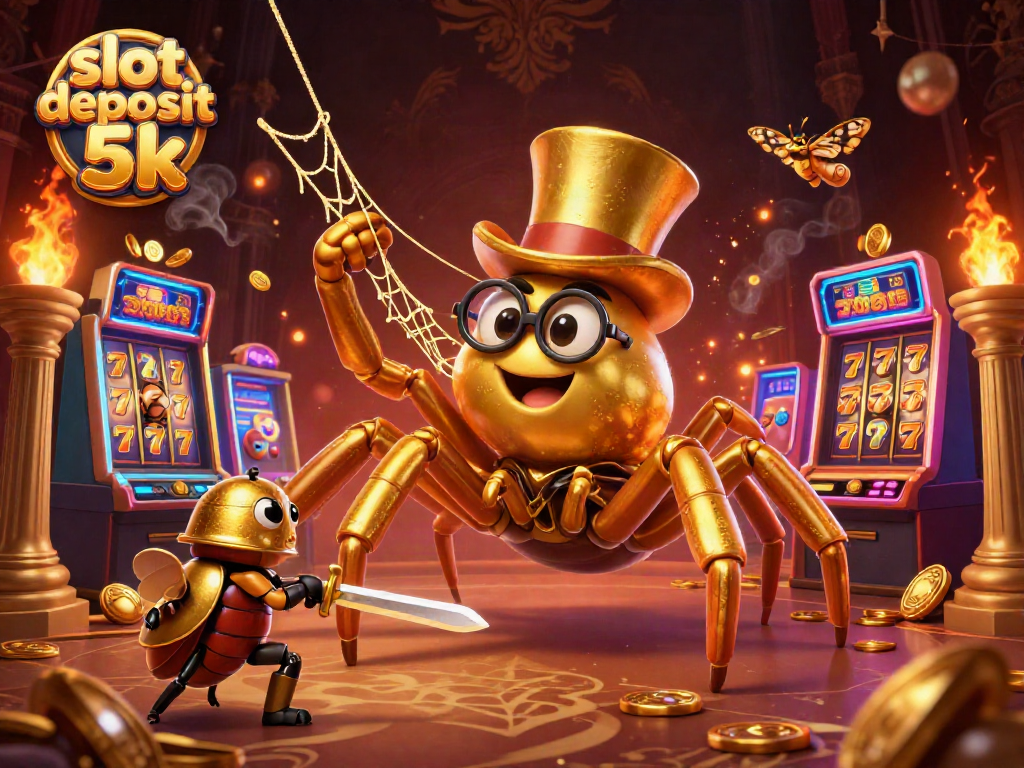 Engage with vibrant slot machines and characters at the slot deposit 5k casino.