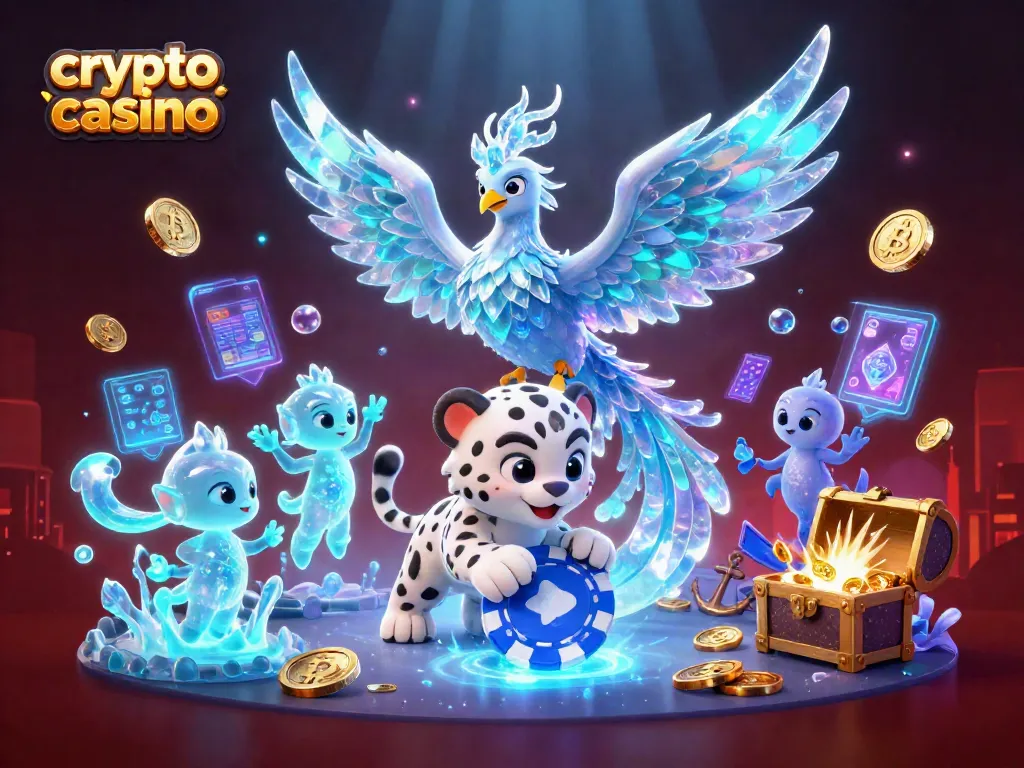 Experience thrilling action at our crypto casino with vibrant characters and dynamic game elements.