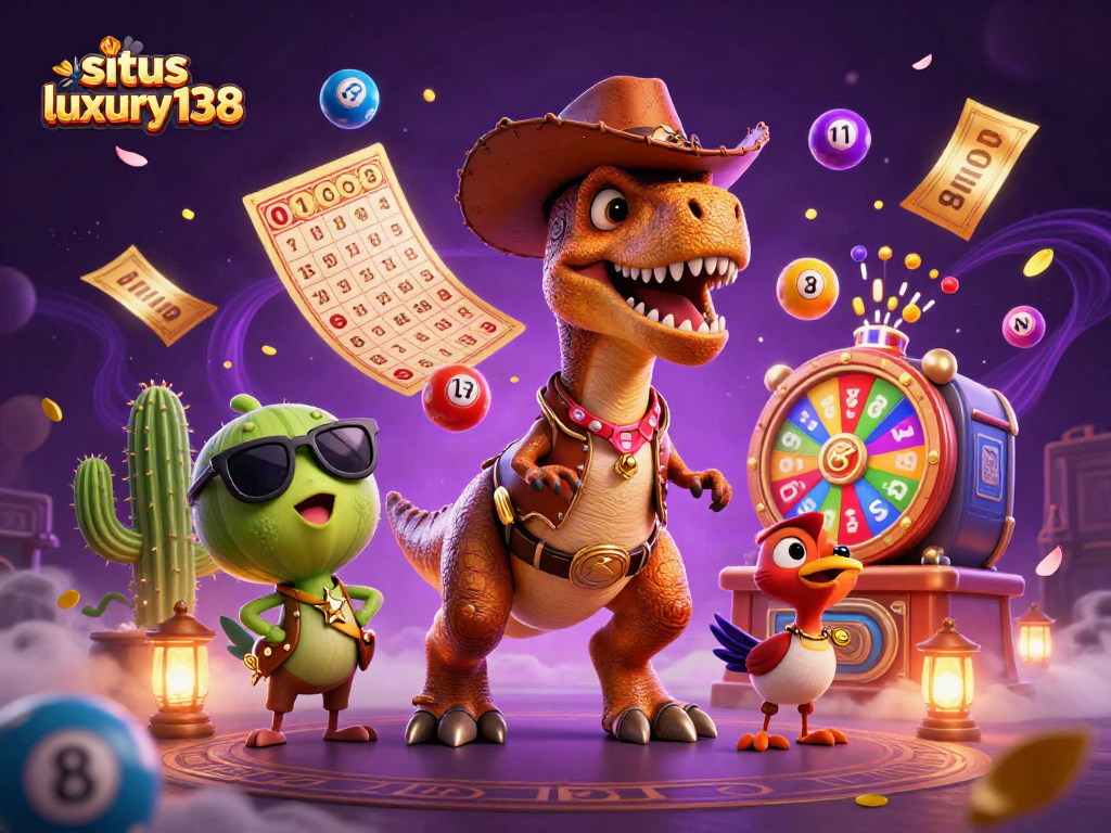 Memenangkan jackpot di situs luxury138 dengan kombinasi karakter kartun unik dan elemen permainan menghibur.