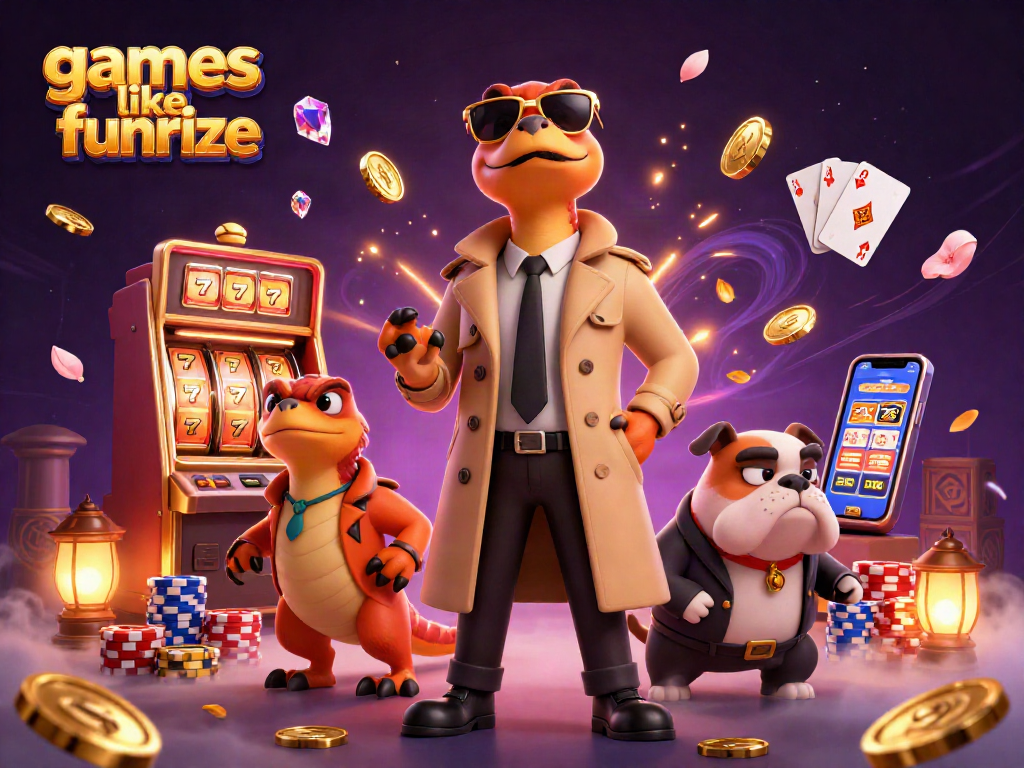 Play thrilling games like funrize and win big with dynamic casino elements and vibrant graphics.